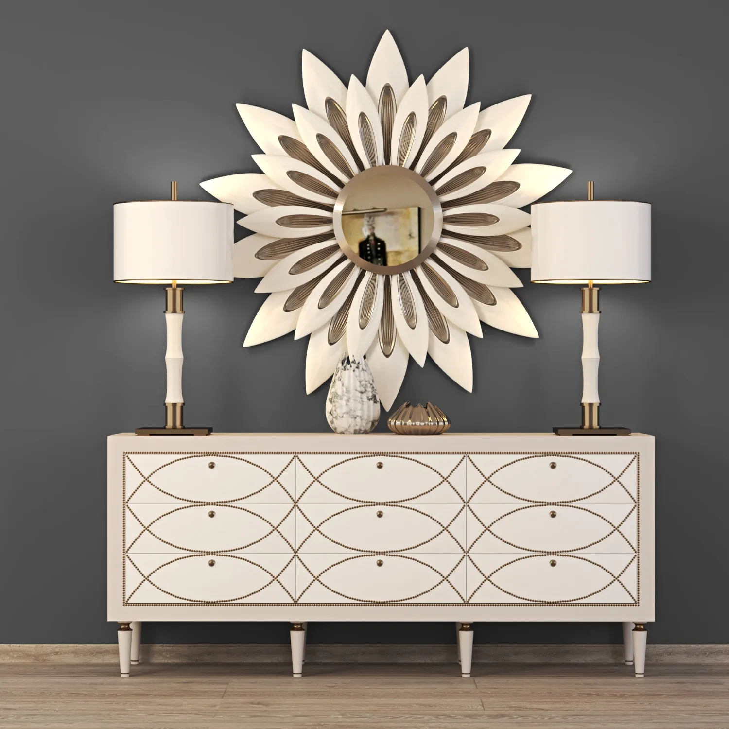 furniture - Chest of drawers  classic 3D Model