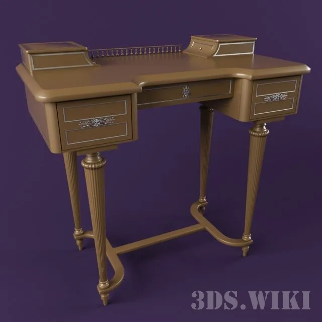 furniture - Chest of drawers in classic style 3D Model