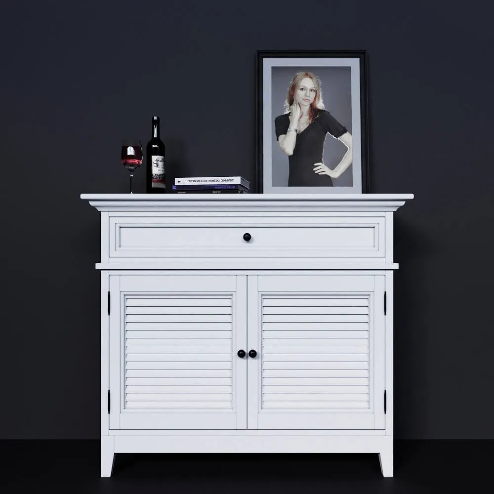 furniture - Chest of drawers with drawer and doors Dantone Home 2 3D Model