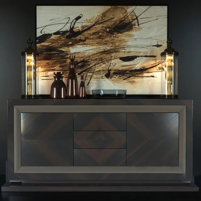 furniture - Chest Smania Olimpia 3D Model