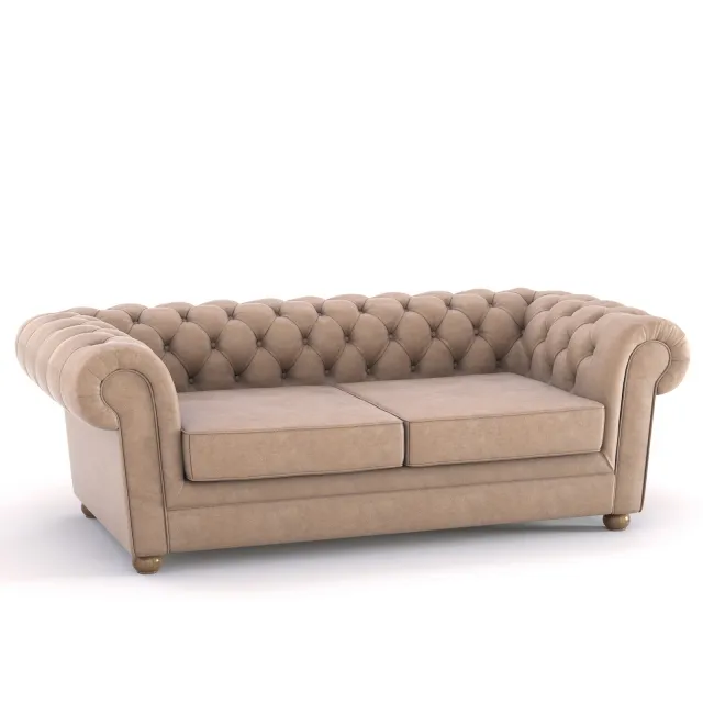 furniture - Chesterfield 5 3D Model