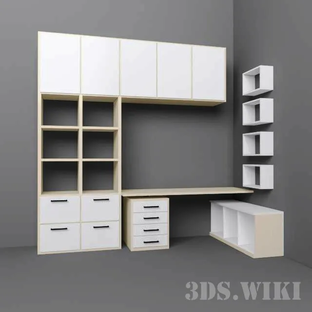 furniture - Children's furniture 2 3D Model