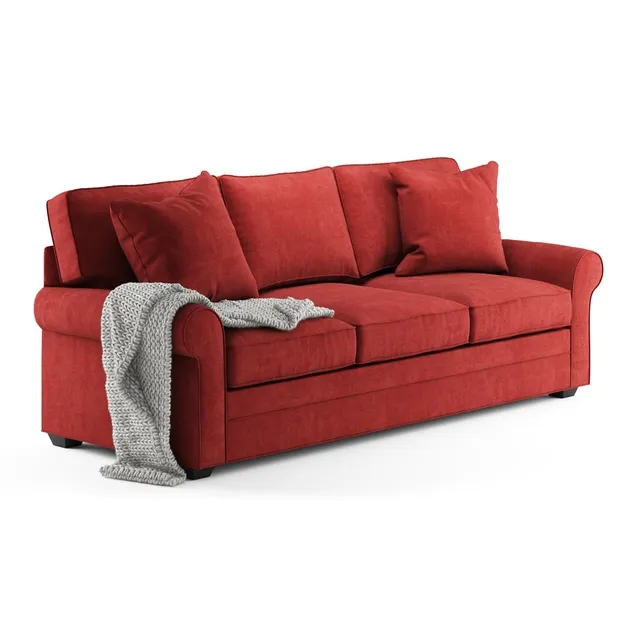 furniture - Cindy Crawford home bellingham cardinal sofa 3D Model