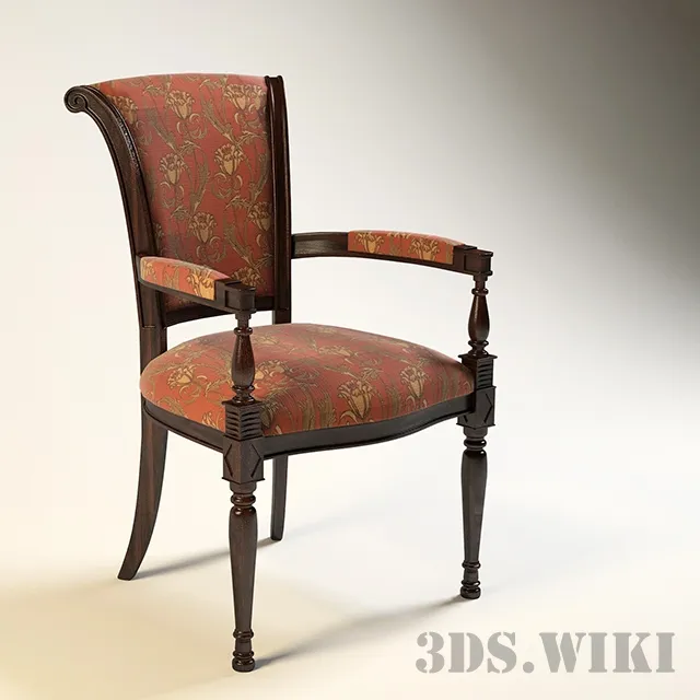 furniture - Classic Chair 3D Model