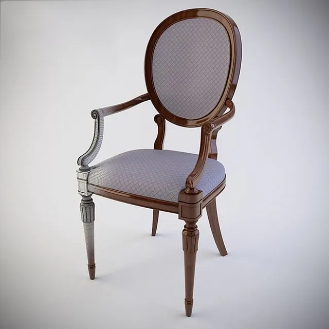 furniture - Classic chair Canova by Baymax 3D Model