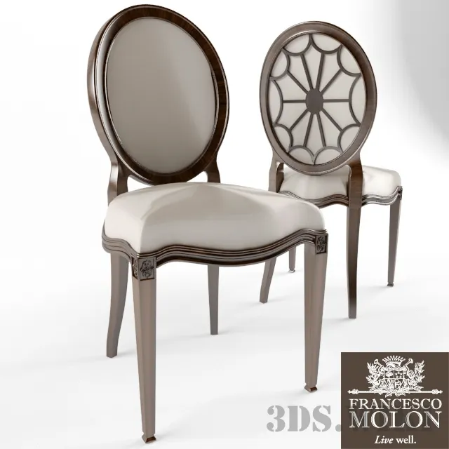 furniture - Classic Chair Francesco Molon 3D Model