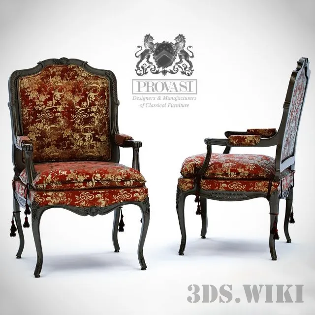 furniture - Classic Chair Provasi 3D Model