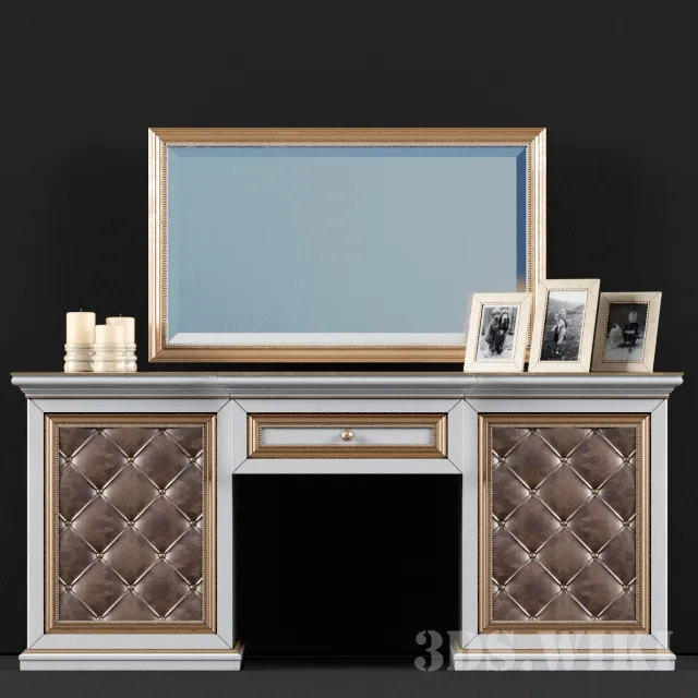 furniture - Classic chest of drawers Termo 3D Model