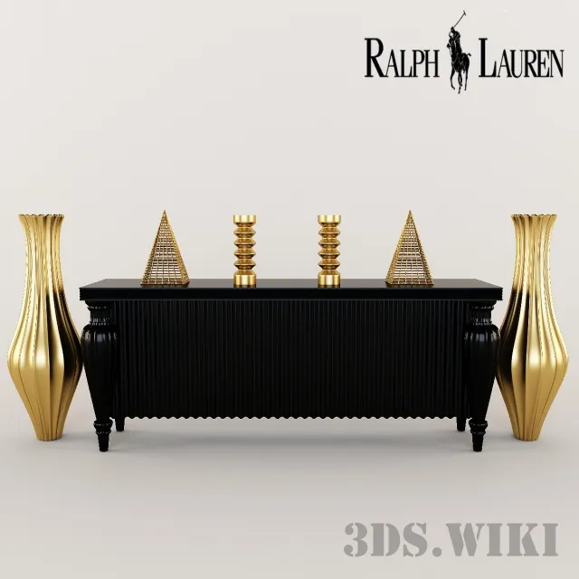 furniture - Classic Console Ralph Lauren 3D Model