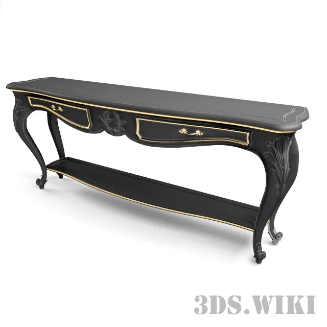 furniture - Classic sideboard Chelini 3D Model