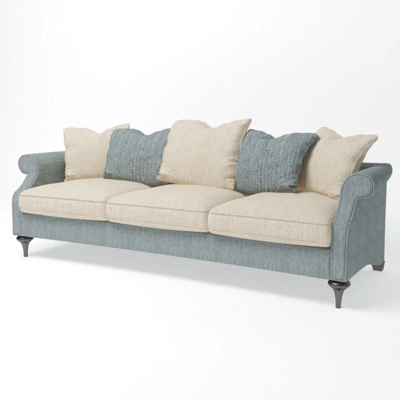 furniture - Classic sofa 3D Model