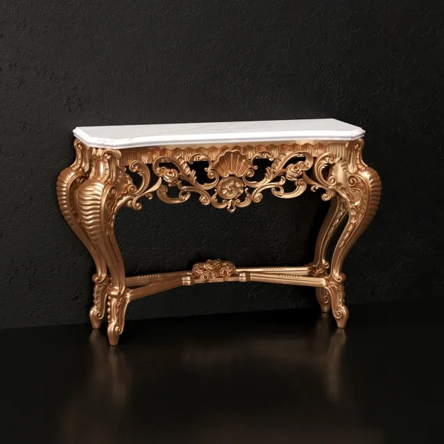 furniture - Classical console Silik 3D Model