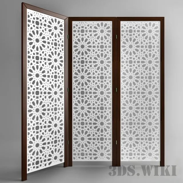 furniture - Classical mashrabiya 3D Model