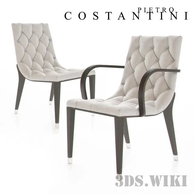 furniture - Club Armchair 3D Model