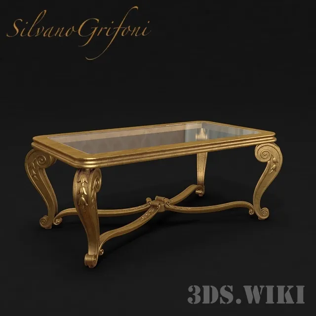 furniture - Coffee table 3488 Silvano Grifoni 3D Model