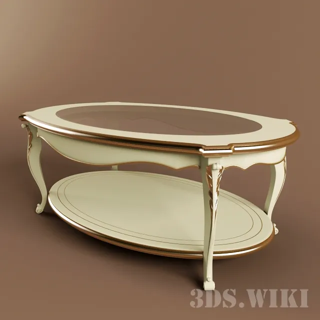 furniture - Coffee table ANTONELLI 3D Model