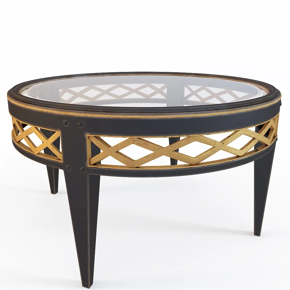 furniture - Coffee Table Bizzotto 3D Model
