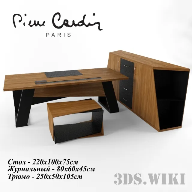 furniture - Coffee table chair and dressing table 3D Model