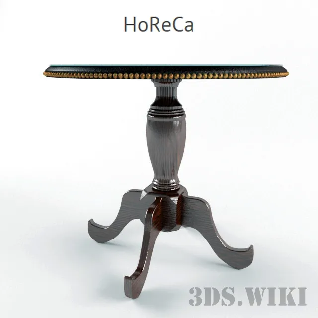furniture - Coffee table classic HoReCa 3D Model
