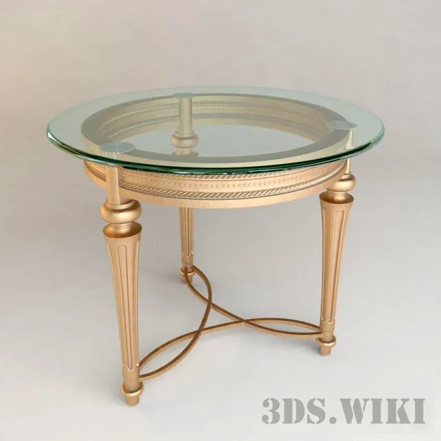 furniture - Coffee table Commander Galloway 37504 3D Model