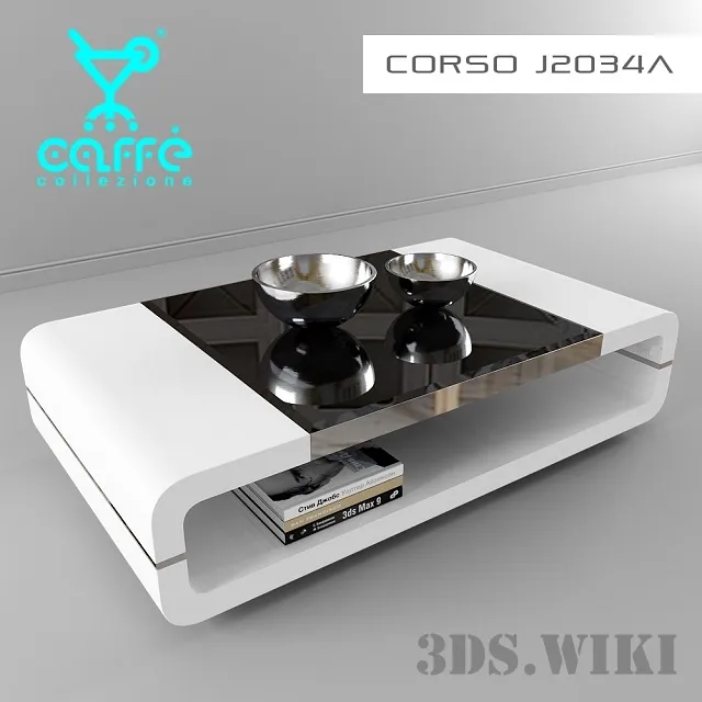 furniture - Coffee table Corso J2034A - Caffe Collezione 3D Model