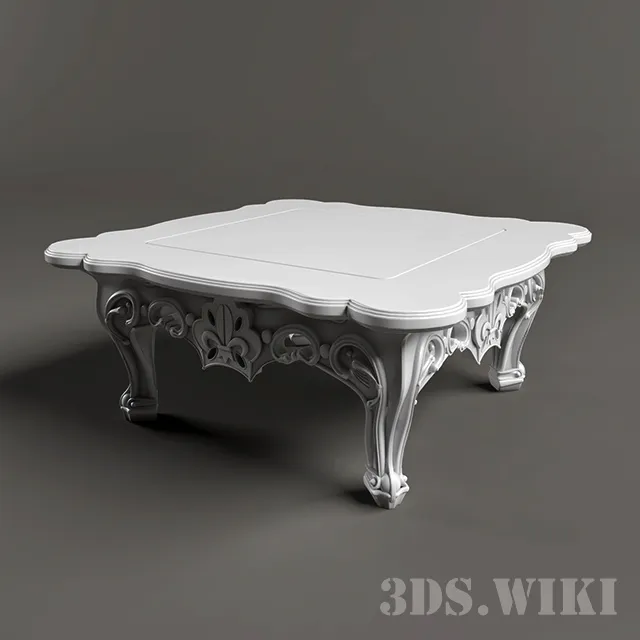 furniture - Coffee Table DUKE OF LOVE 3D Model