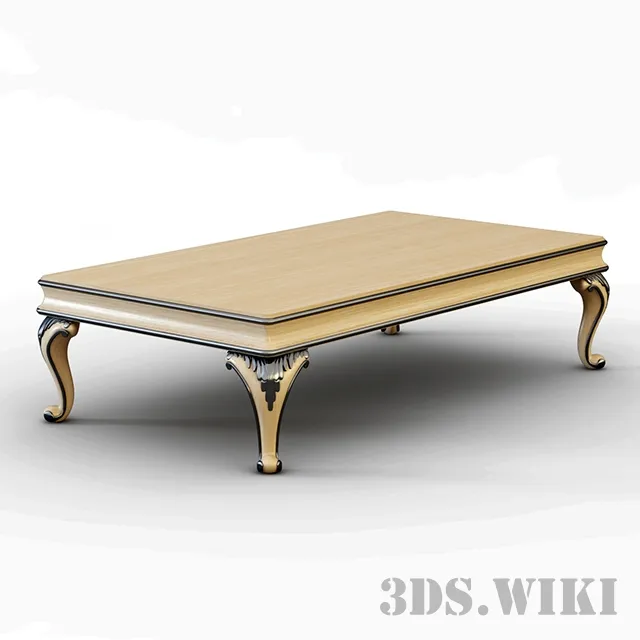 furniture - Coffee table Giorgio Piotto 3D Model
