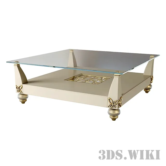 furniture - Coffee table Lanpas Blue Diamond 1620E 3D Model