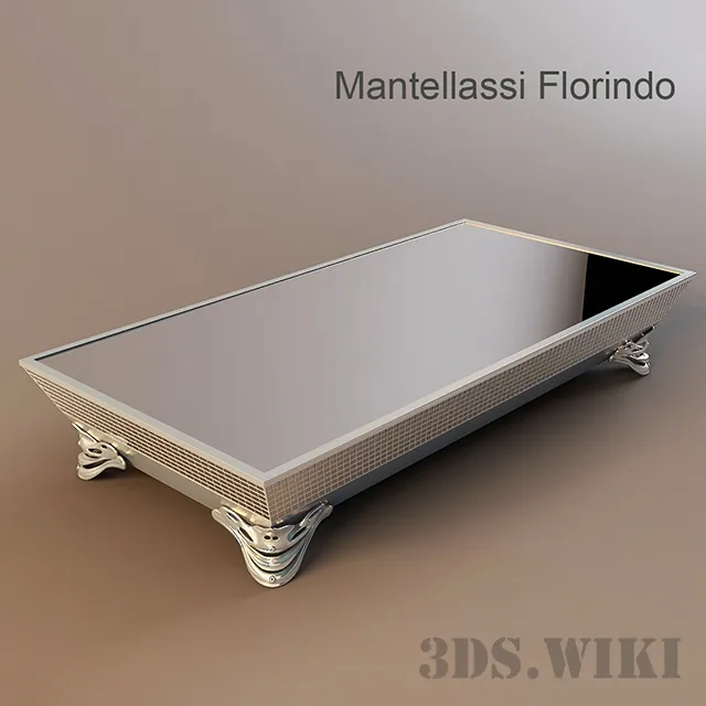 furniture - Coffee table MANTELLASSI FLORINDO 3D Model