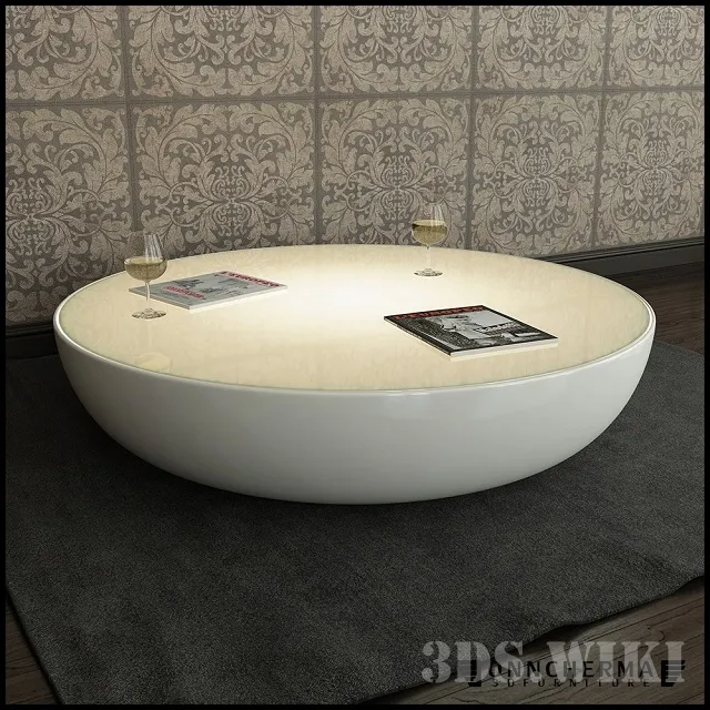 furniture - Coffee table OnnCherma Bonaldo Big Planet Light 3D Model
