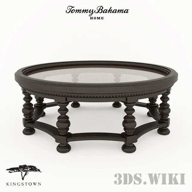 furniture - Coffee table Tommy Bahama Kingstown Art. 619-953 3D Model