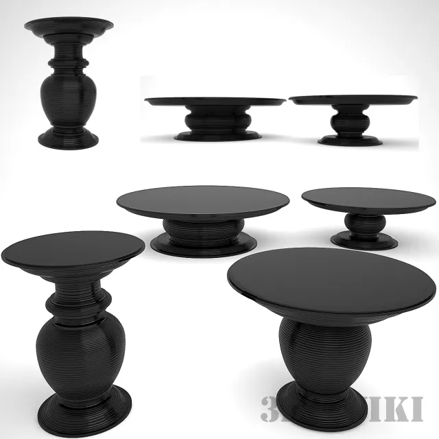 furniture - Coffee tables - sideboards 3D Model