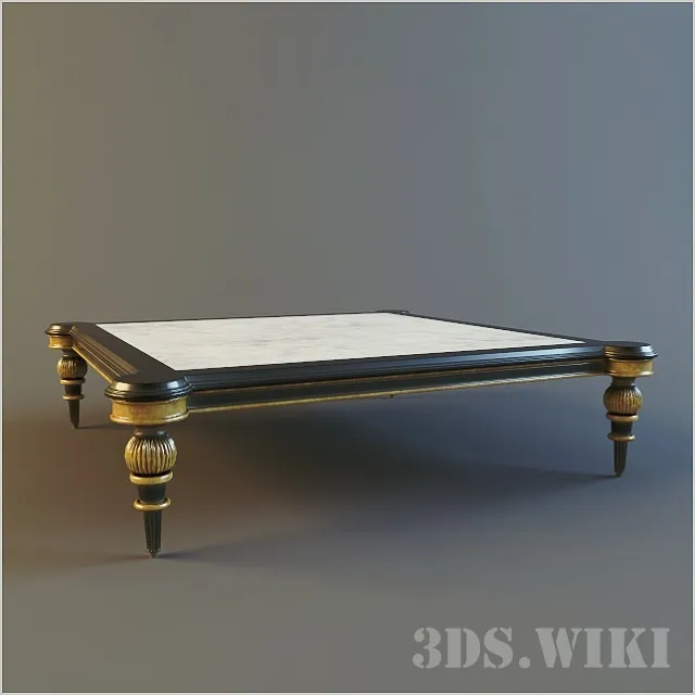 furniture - Coleccion Alexandra coffee table 3D Model