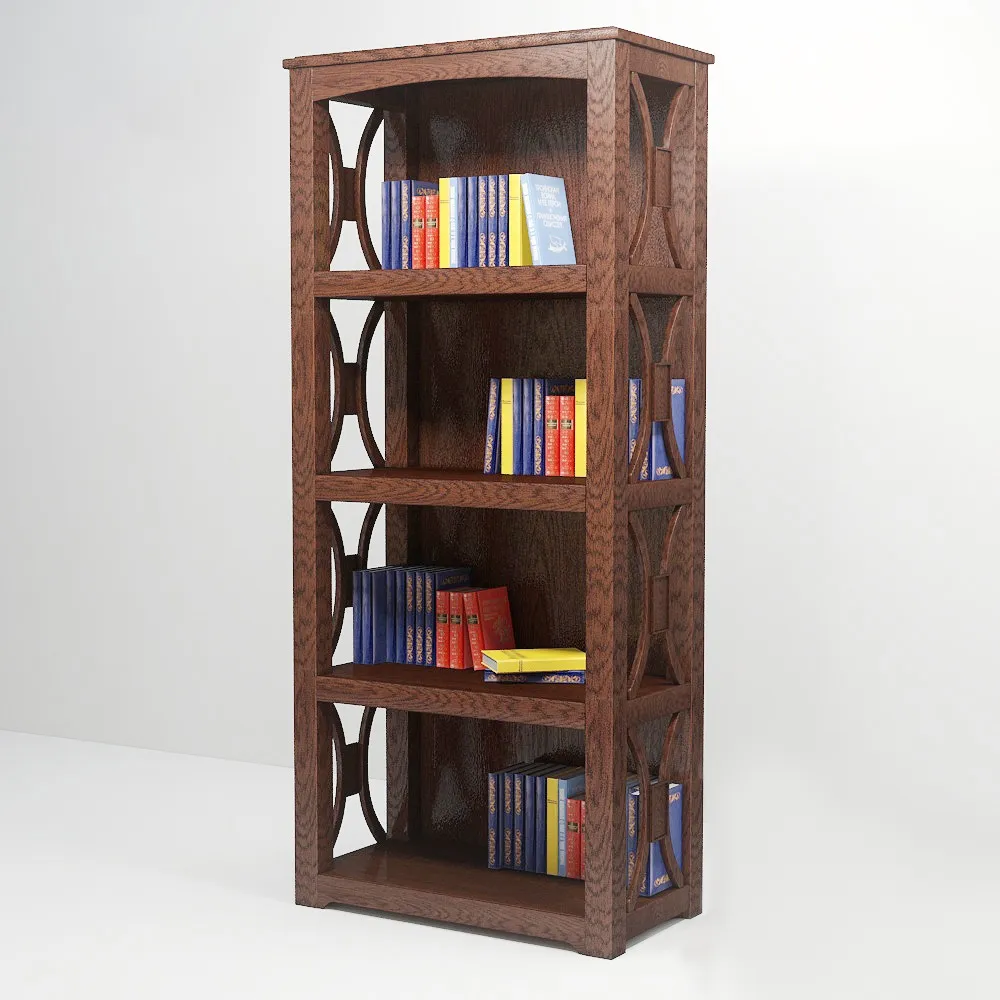 furniture - Collection of bookshelves Stella Bleu 2 3D Model