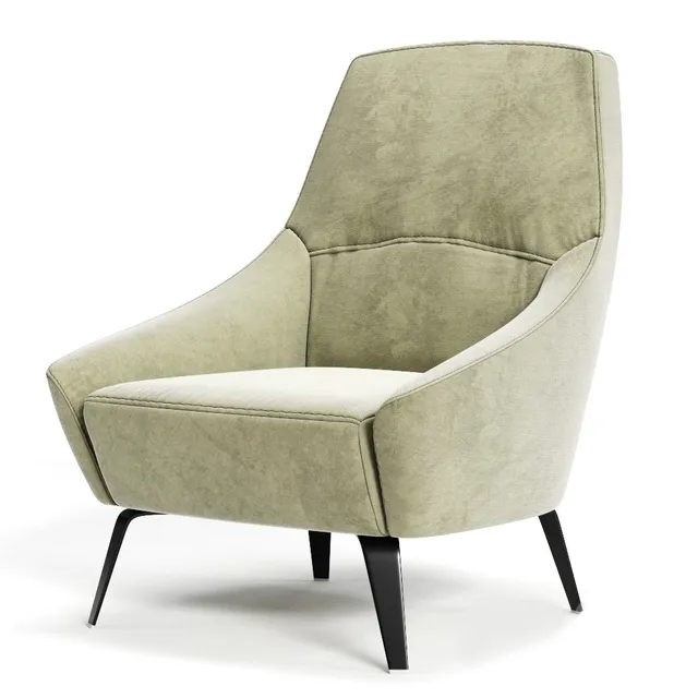furniture - Colombini Casa Delta  armchair 3D Model
