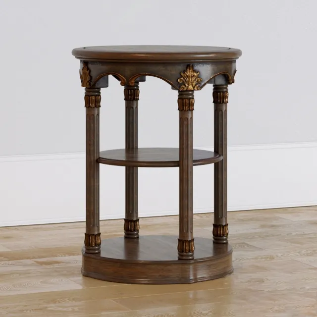 furniture - Column Accent table 3D Model