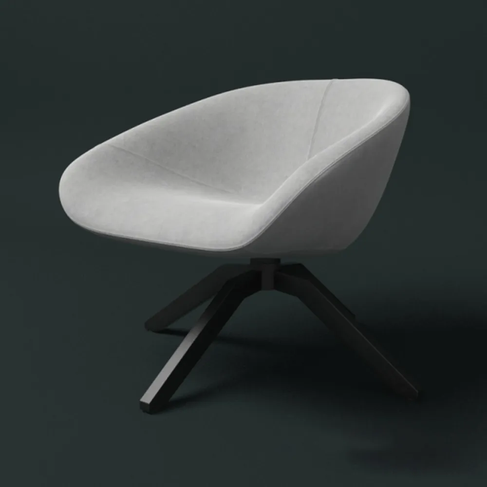 furniture - Comfortable little armchair 3D Model