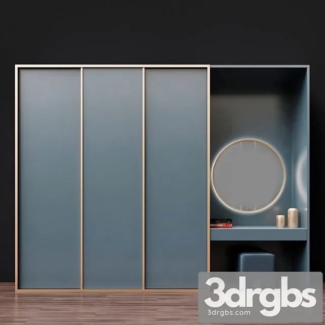 Furniture Composition 02 3D Model Free