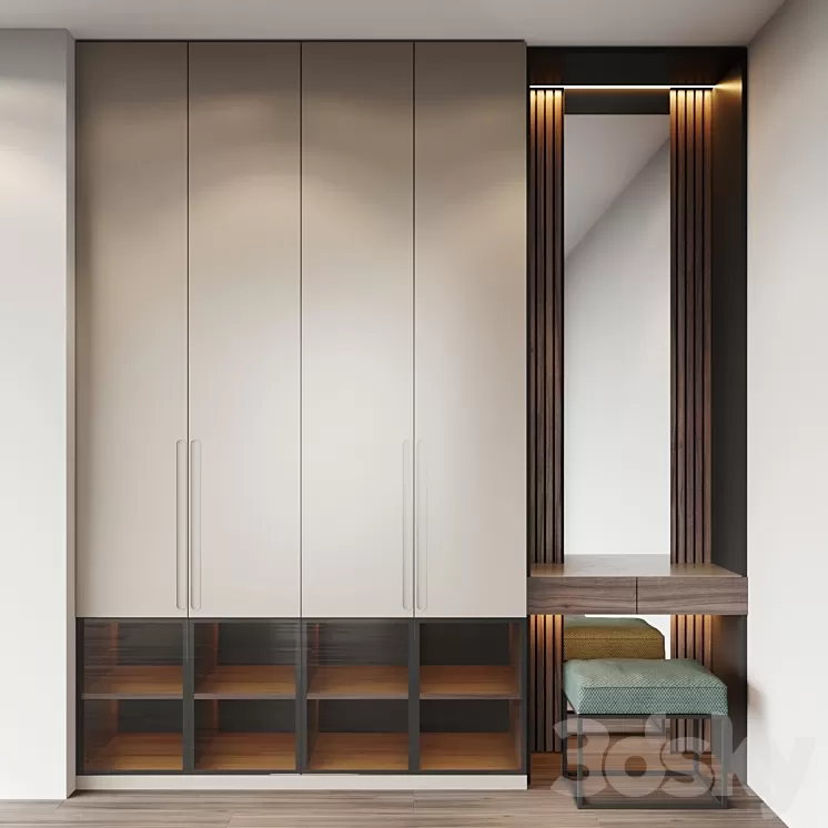 Furniture composition 11 3D Model