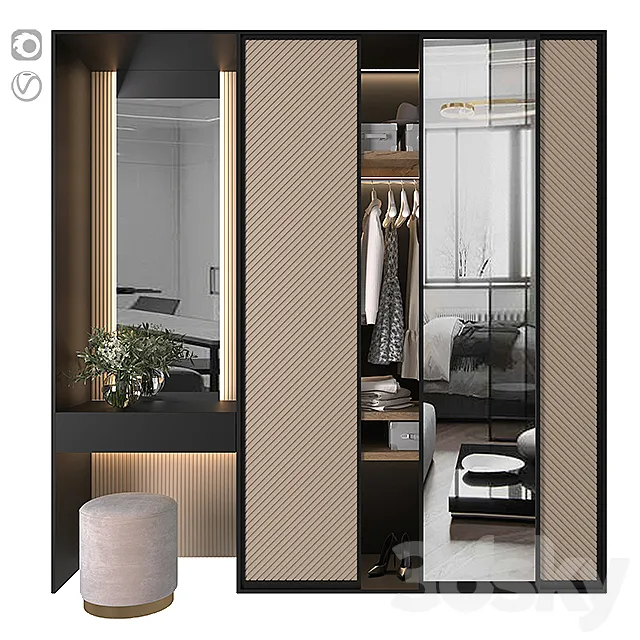 Furniture composition 11 3DModel