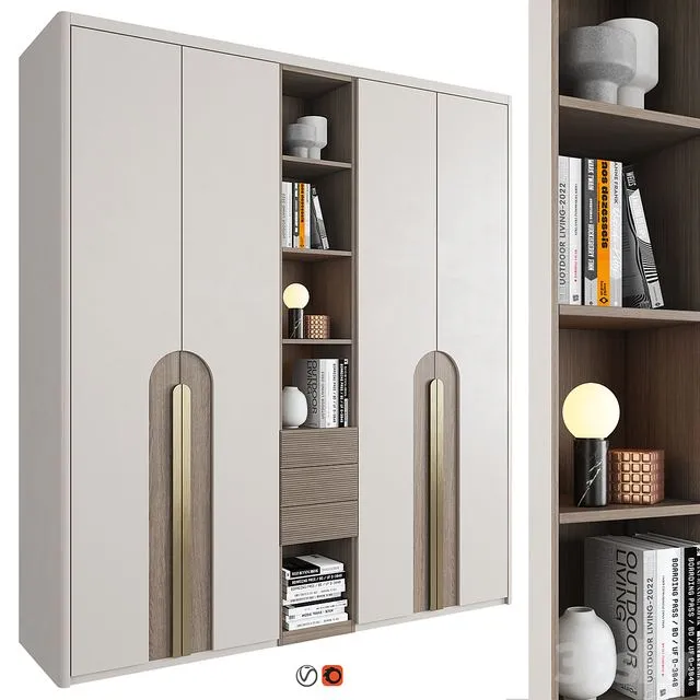 Furniture Composition 143 3D Model