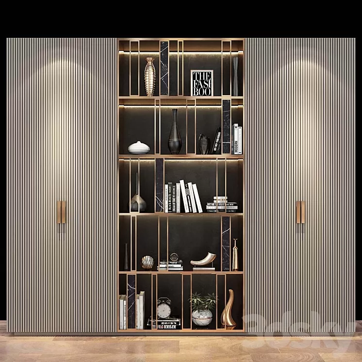 Furniture composition 148 3D Model