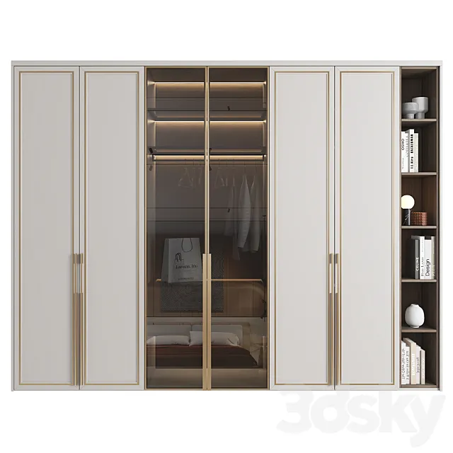 Furniture composition 164 3D Model