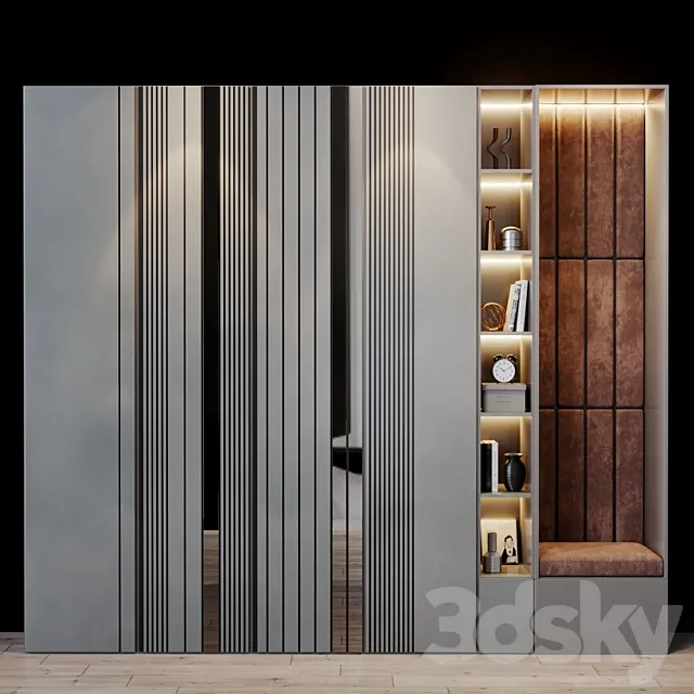 Furniture composition 17 3DModel