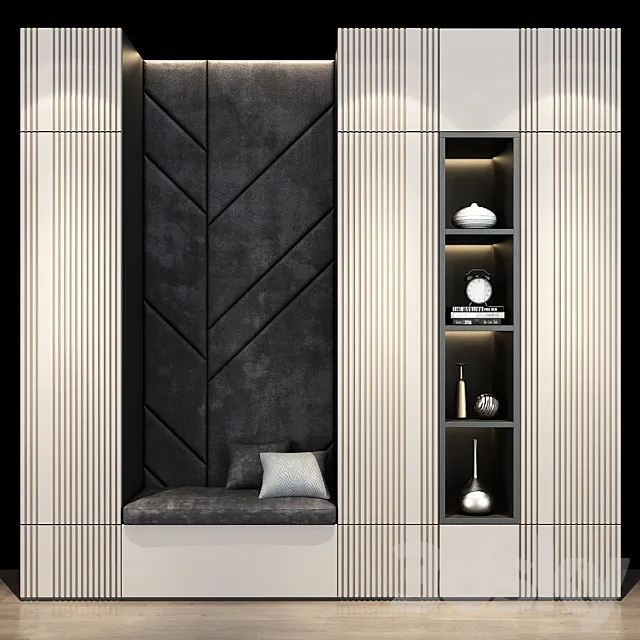 Furniture composition 171 3D Model