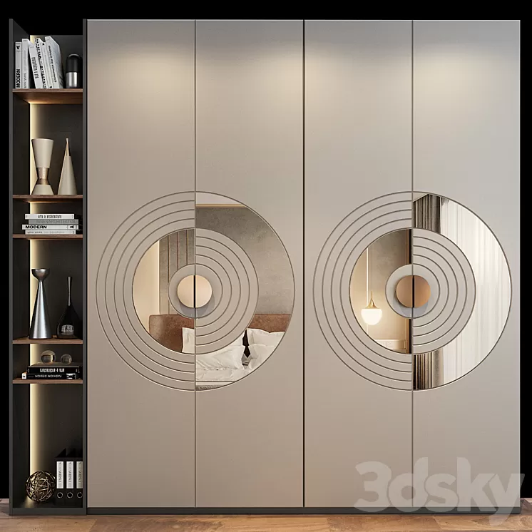 Furniture composition 176 3D Model Free