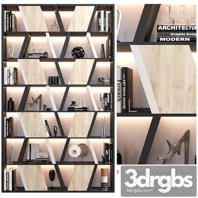 Furniture Composition 18 2 3D Model Free