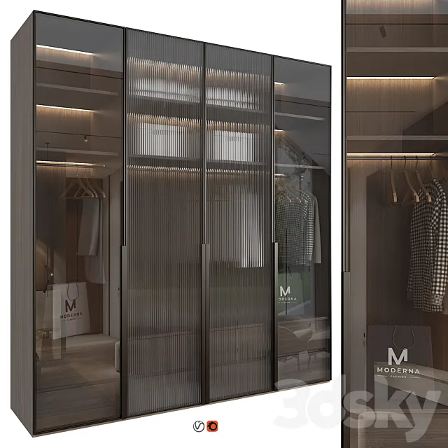 Furniture Composition 186 3D Model