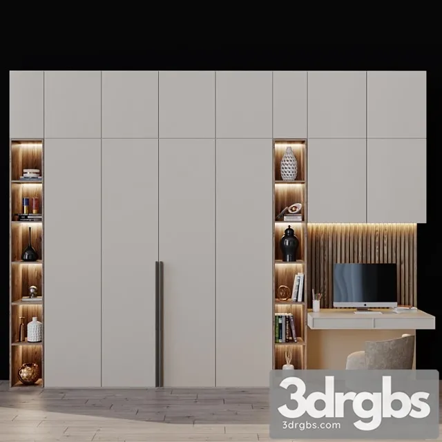 Furniture composition 2 2 3D Model Free