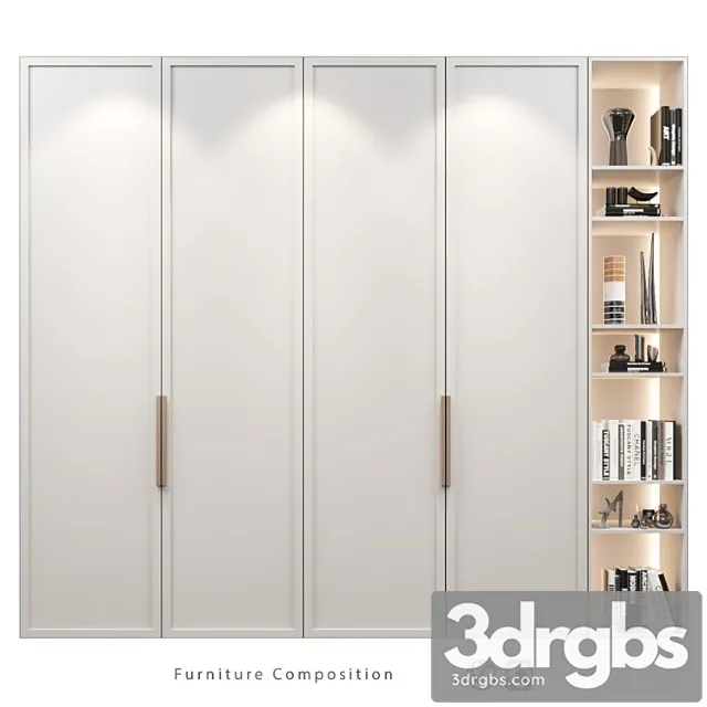 Furniture Composition 234 Shkaf 3D Model Free